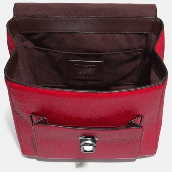 ***RETAIL $425***NEW COACH CASSIDY PURSE/BACKPACK WITH RIVETS…SO RED HOT 🥵 - Picture 3 of 3